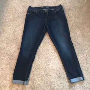 The Limited Cropped Stretch Jeans